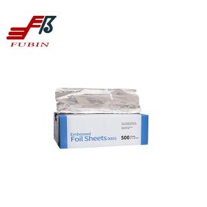 Wholesale L270mm Pre Cut Tin Foil Sheets Pop Up Aluminium Foil Sheet for Kitchen from china suppliers