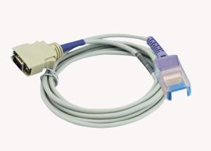 Wholesale 14 Pin Lnc 10 Cable , MAC - 395 Pulse Oximeter Spo2 Cable from china suppliers