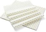 Printed Brown Wax Paper For Baking Biodegradable Recyclable Non Smell