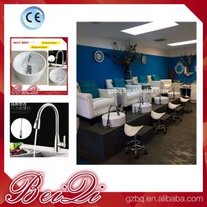 Wholesale High Back Throne Chair King Pedicure Chairs Used Nail Salon Furniture Queen Pedicure Spa Chair from china suppliers