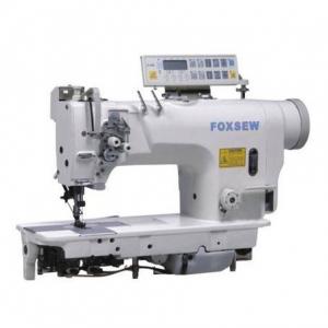 China Computer-controlled Direct Drive Fixed Needle Bar Double Needle Lockstitch Sewing Machine on sale