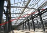 PV Glass Curtain Wall Surface Industrial Steel Buildings Lightproof And Heat