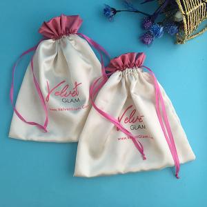 Wholesale Jewelry Brocade Potli Bags , Wear Resistant Custom Drawstring Jewelry Bags from china suppliers