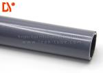 PE Surface Plastic Coated Steel Tube Recycling Red Color 4 Meter Length