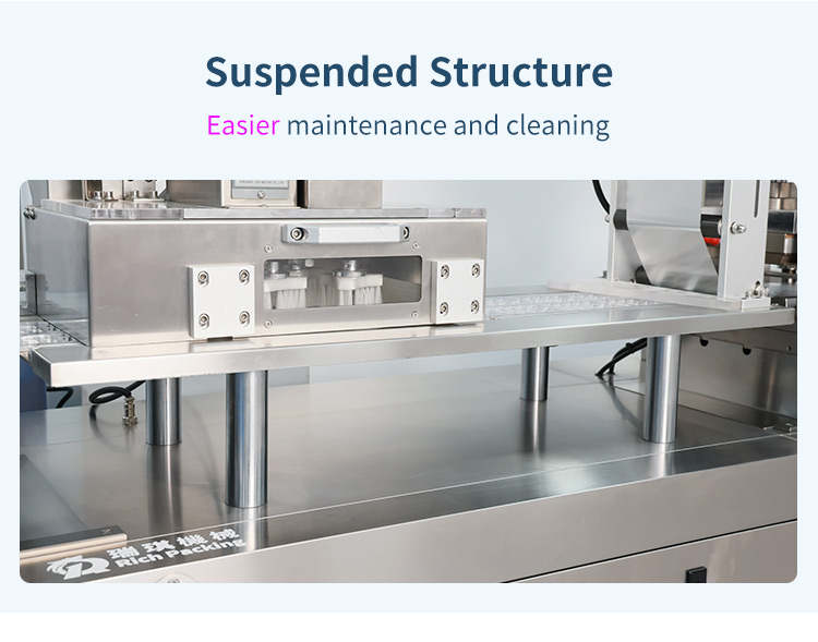 Suspended Structure Easier maintenance and cleaning