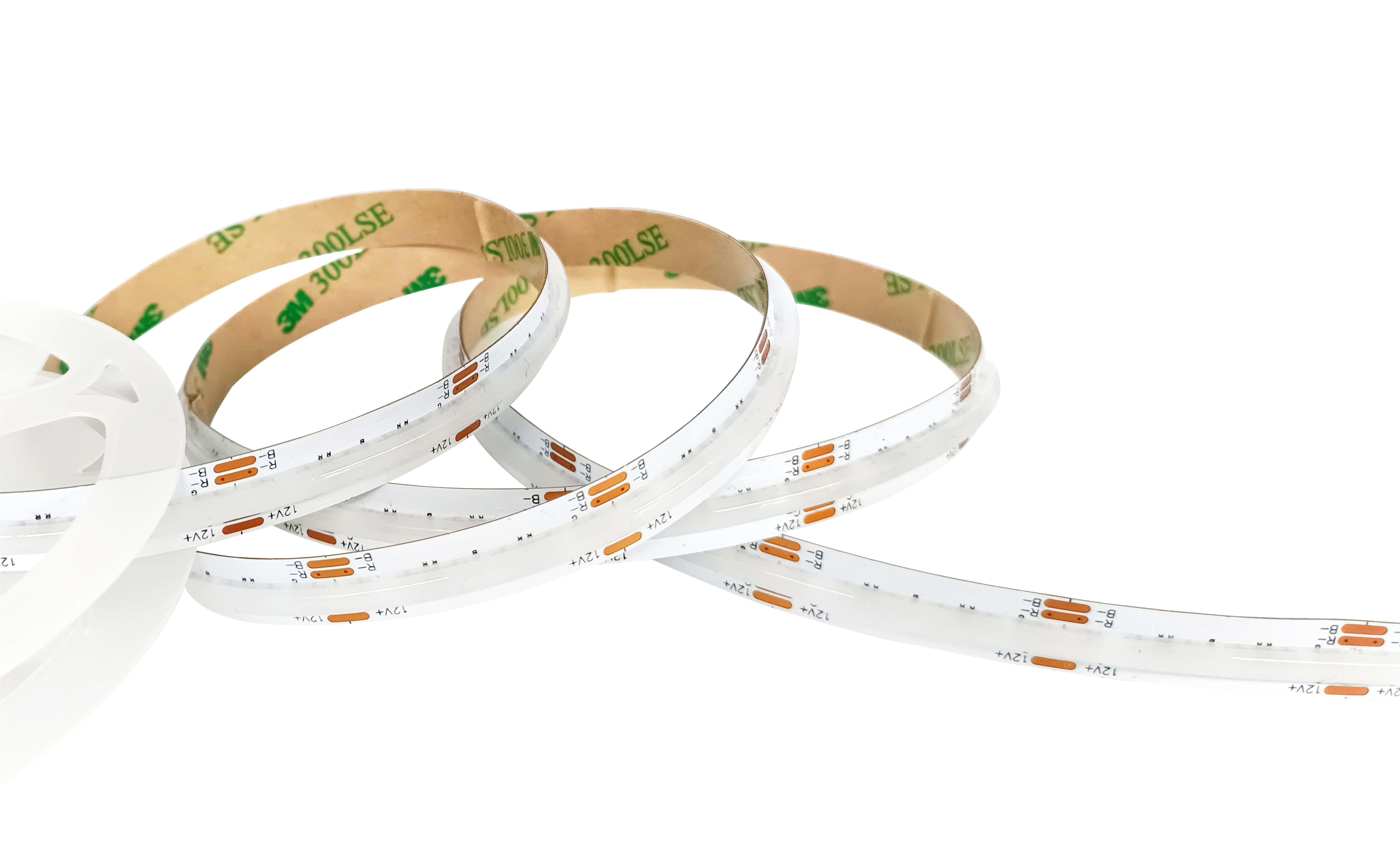 Phantom COB LED Strip Light Low Voltage Ultra Narrow Flexible Line Red Color