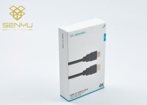 Wholesale 350g Paper CMYK Printing Iphone Charger Packaging Mobile Accessories Packaging from china suppliers
