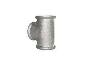 Wholesale Malleable Iron Pipe Fitting American Standard 150psi Galvanized/Black Reducing Tee from china suppliers