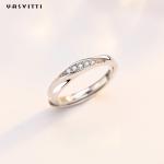 0.7in 0.06oz Sterling Silver Jewelry Rings Mother Trendy Twisted Band Ring