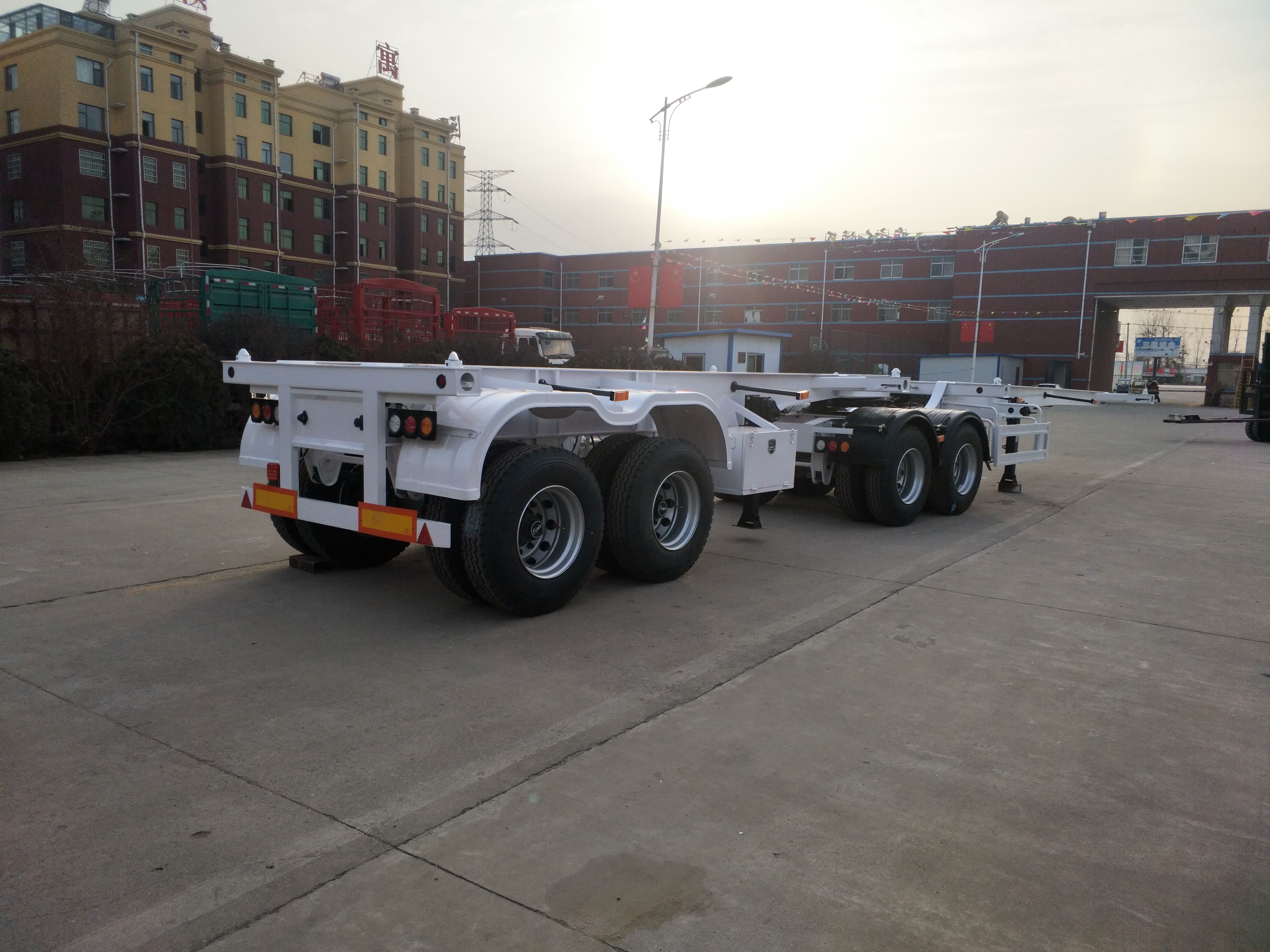 6 Axles Superlink Semi Trailer for Flexible and Versatile Cargo Transport