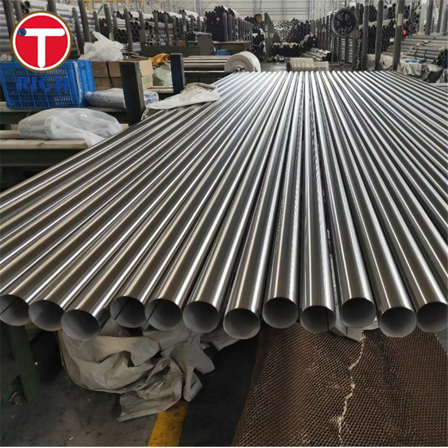ASTM A249 Stainless Steel Tube Straight Seam Welded Pipe For Boiler Heat-Exchanger