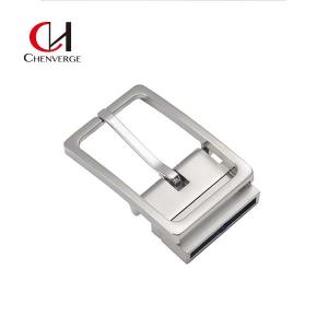 Wholesale 55g Nickel Reversible Belt Buckles Corrosion Resistant Laser Logo from china suppliers