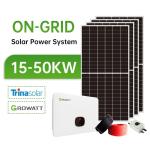 3kw 5kw 6kw 8kw 10kw 15kw On Grid Hybrid Solar Energy System Free installation