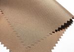 0.15 Grid 240t 75d*75d poly pongee Khaki color anti-velvet coating waterproof