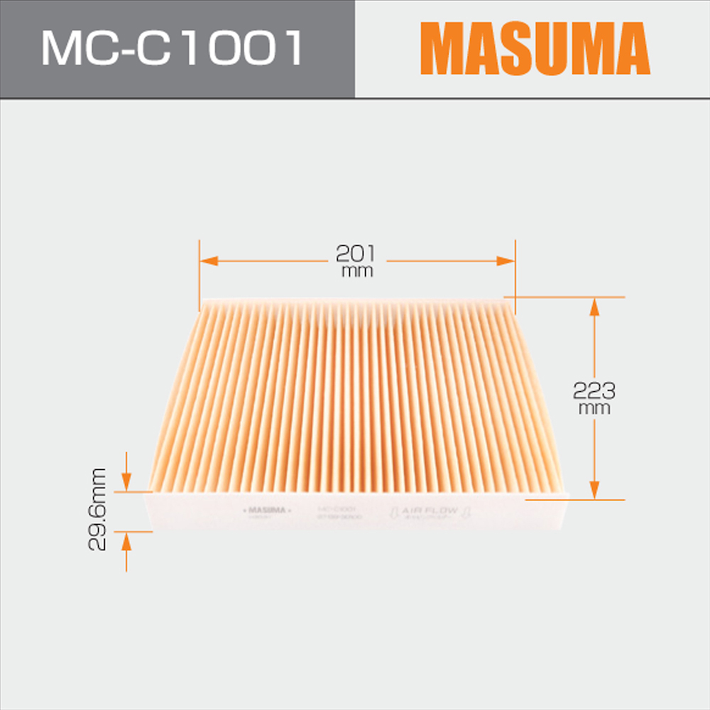 TOYOTA FAW EU 87139-YZZ14 Auto Engine Cabin Filter for LEXUS GS F by MC-C1001 MASUMA
