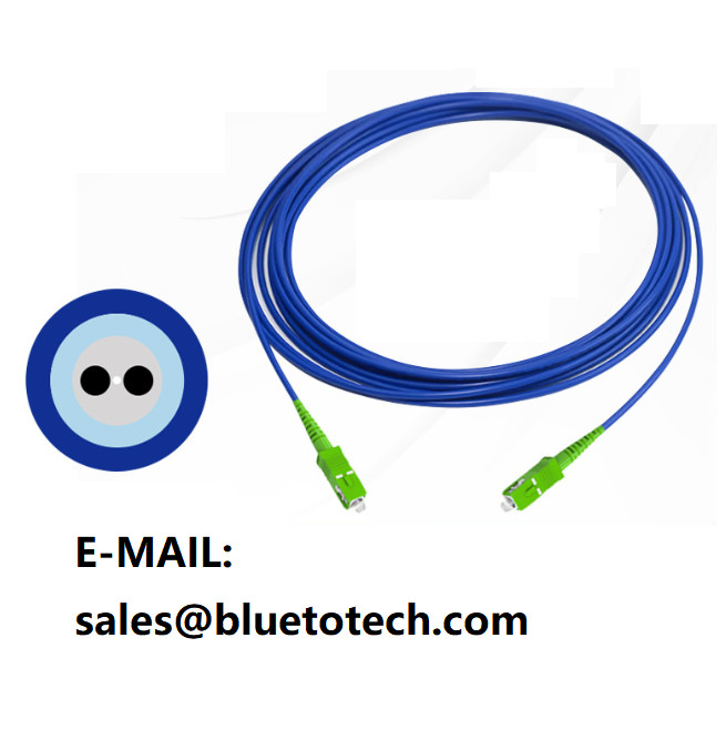 PM Patch Cord FC/APC to FC/APC 900μm 1060nm PM980 Panda Fiber Orange Color Polarization Maintaining Patch Cable 0.9mm