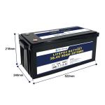 Fast Charging Lightweight 3072Wh 36V80Ah LiFePO4 Battery With Superior