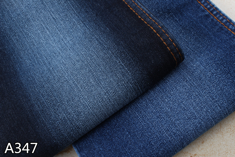 Yarn Slub 9Oz Stretch Denim Fabric 3/1 Right Twill