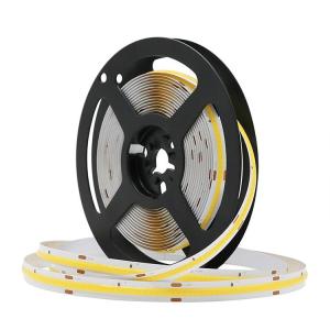 Wholesale IP20 High Density 24v 10W CRI90 Dotless Flexible Cob Led Strip Lights For Home Decoration from china suppliers