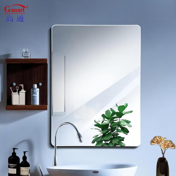 Modern Wall Mirror Frameless Infinity Magic Mirror for Bedroom Salon Bathroom