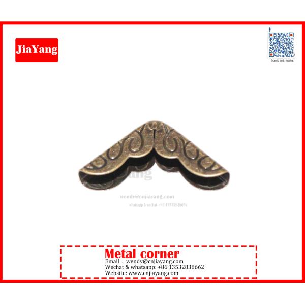 silver color metal corner protector for boxes