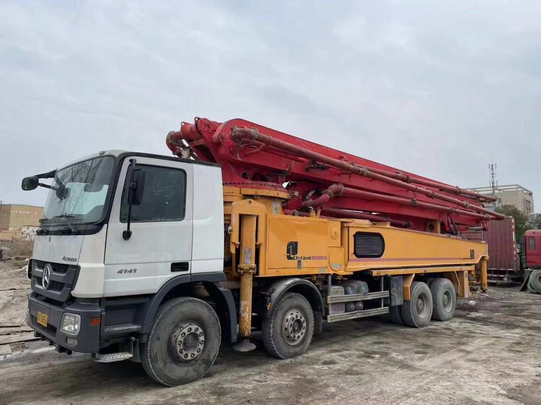 Germany Concrete Pump 56 Meter Used Construction Machine Truck-Mounted