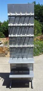 Wholesale Freestanding Retail Gondola Shelving Metal Display Shelving Unit For Shops / Stores from china suppliers