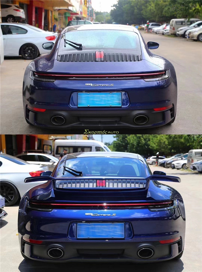 Products Sell Like Hot Cakes 911 992Carrera Carbon Fiber Spoiler 911 992 Carbon Fiber Rear Wing Carbon Fiber Spoiler 2019-2022