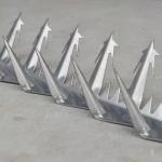 Thickness 1mm 2mm Razor Anti Theft Wall Spikes Electrophoretic