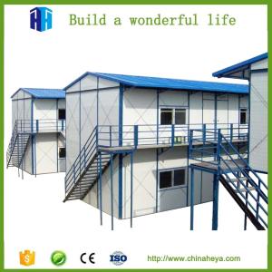 Wholesale kuwait low cost Wind-proof steel frame prefab house labor camp house camp house from china suppliers