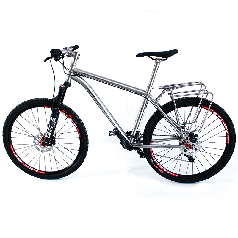 Anti Rust Titanium Bike Components Bike Carrier Pannier Customized Service
