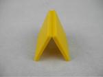 Heat resistance 180 ℃ Nylon Parts , Nylon sheet / Plate bar insulation Yellow
