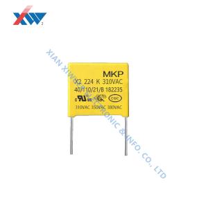 Wholesale X2 0.001uF Safety High Voltage Film Capacitor 310V / 350V / 380V from china suppliers