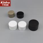 18mm Cosmetic Bottle Cap 20mm 24mm 28mm PP Screw Cap For Smooth Ribbed Bottle