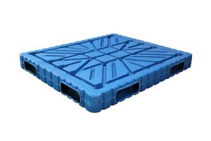 Wholesale 1400 X 1200 Double Face HDPE Plastic Pallets , Beverage Stacking Vacuum Plastic Skids from china suppliers