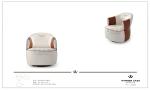 Modern Luxury Design Leather Living Room Leisure Arm Chair W005SF11