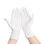 No powder compact packaging of disposable medical check nitrile gloves nitrile