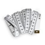 Foldable Flexible Clothing Tape Measure White Color 80 Inches 2 Meters Length