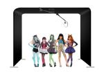 Automatic Selfie 360 Photo Booth Overhead Spinner Video Booth For Wedding Party