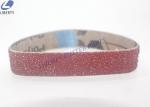 Grinding Belt For Cutter Parts , VSM XK760X Abrasive Band Red Color