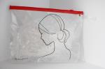 Customized Transparent Waterproof Zipper Plastic Travel PVC Cosmetic Bag
