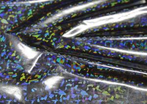 Wholesale Silver PU Leather Faux Leather , Polyester Faux Leather No Fading from china suppliers
