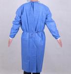 SMS Disposable isolation gown , Medical Consumable Products 47 GSM