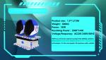 Dreamland virtual reality chair egg videos gaming vr 360 simulator vr cinema vr