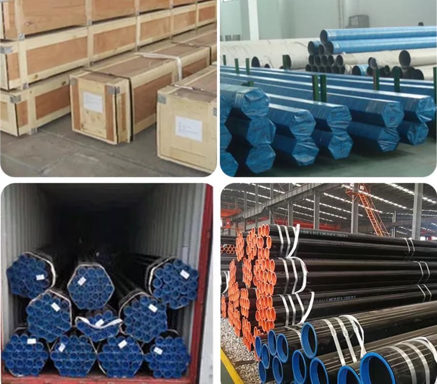 Q235 Q355 Scaffolding Carbon Welded Pipe API 5L Cold Rolled Black Iron