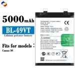 BL-49VT 3.91V 5000mAh Mobile Phone Battery for Tecno Rechargeable Phone