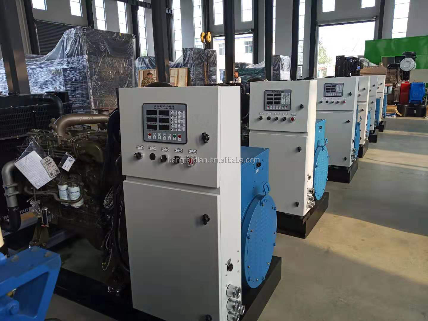 Weichai 50hz Marine Diesel Generator Set with IP21-23 Protection Class and 1