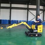 Greenhouse Small Digger Electric Mini Excavators Home Excavation Machine With
