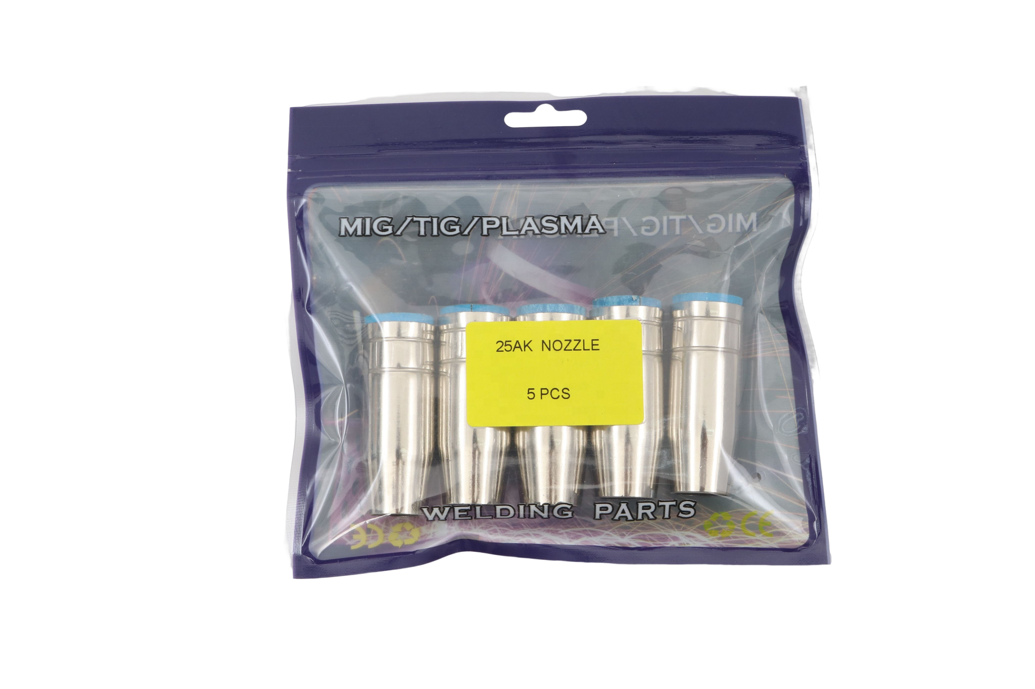 Conical Nozzle Shield Cup Cooling AIR cooled 25AK MIG MAG CO2 Welding Torch Gas Nozzle