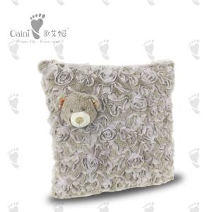 Wholesale Warm Lovely Plush Pillow Cushion Animal Loveable Soft Teddy Bear Cushion from china suppliers